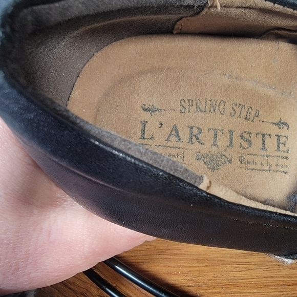 L'Artiste by Spring Step Scribble Slip- On Clogs Size 39 - Picture 10 of 13